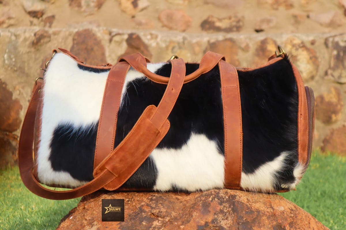 Enkiteng Weekender — genuine leather, Sulwe Leathercraft (view 5)