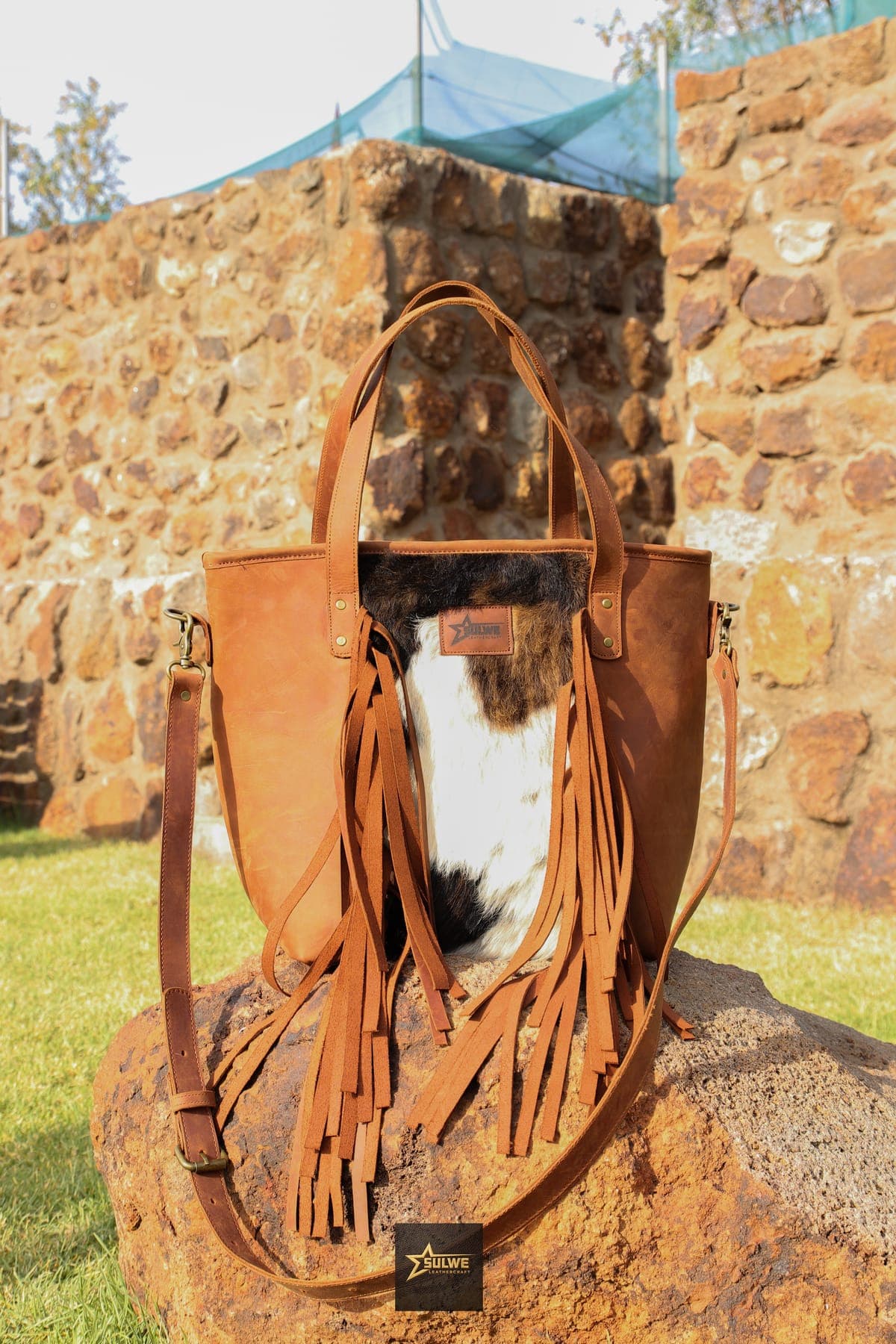 Nyadendi Shopper — genuine leather, Sulwe Leathercraft (view 3)