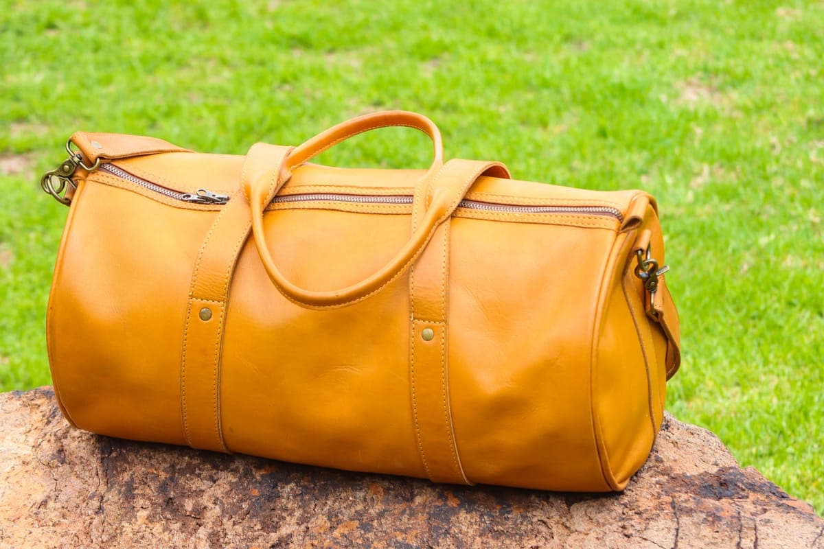 The Heritage Duffel — genuine leather, Sulwe Leathercraft (view 5)