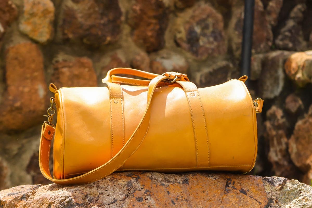 The Heritage Duffel — genuine leather, Sulwe Leathercraft (view 2)